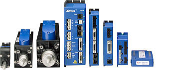 Servo amplifiers and motor components