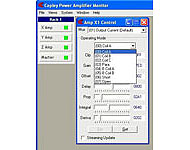 GUI Control Panel for Model 281